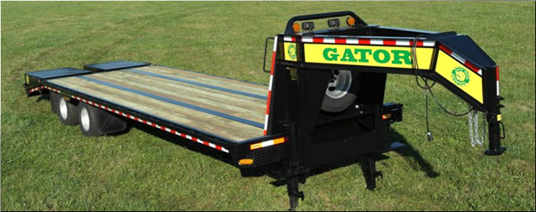 GOOSENECK TRAILER 30ft tandem dual - all heavy-duty equipment trailers special priced  Trumbull County, Ohio