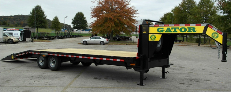 Gooseneck flat bed trailer for sale14k  Trumbull County, Ohio